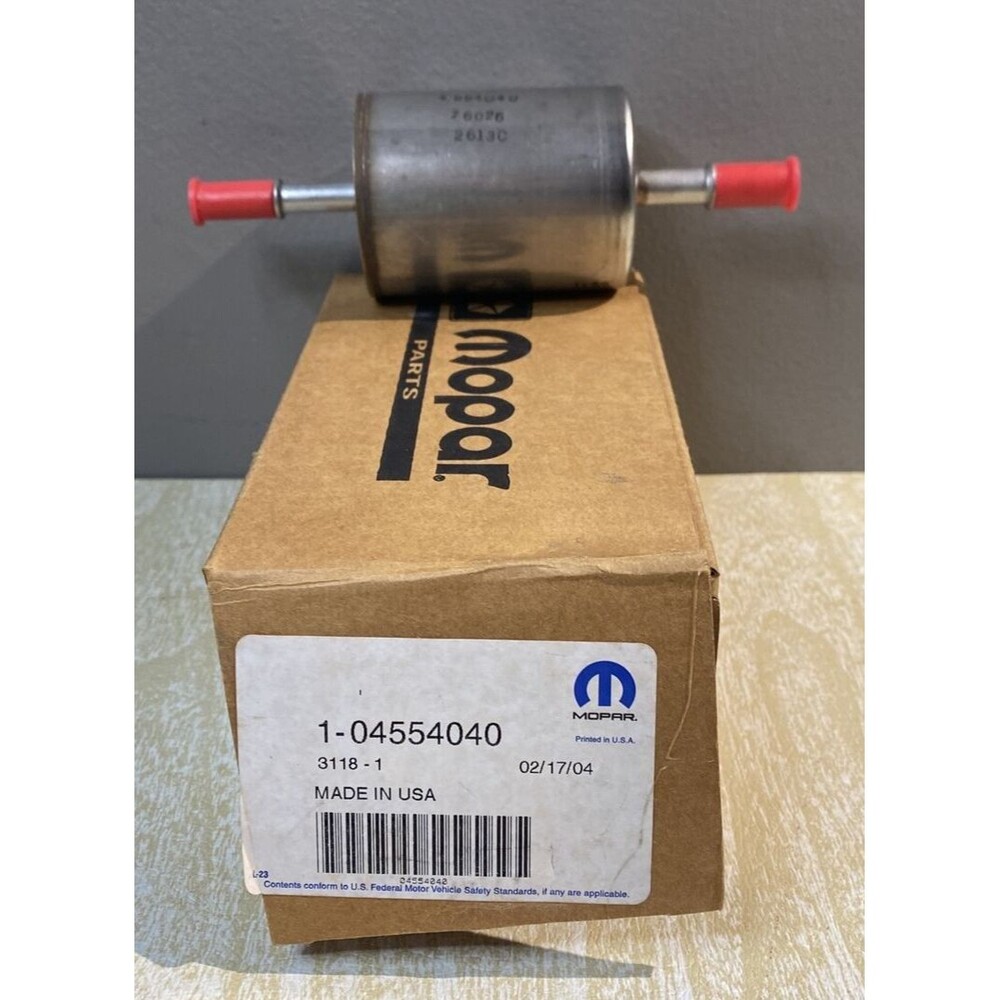 Genuine OEM Mopar Replacement Fuel Filter 4554040